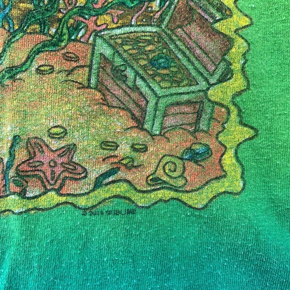 Vintage Sublime band Sea World Tie dye T-shirt Size M - Picture 3 of 7